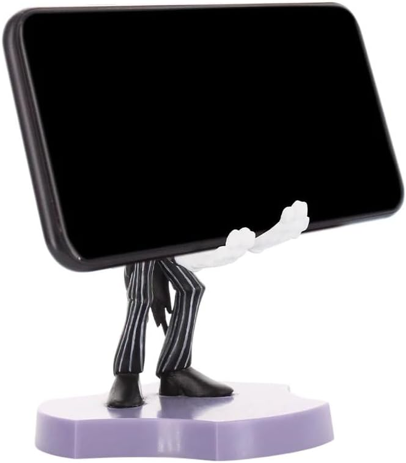 Mini Cable Guys - the Nightmare before Christmas Jack Skellington Collectible Figurine Accessories & Tech Holder/Stand (Iphone, Samsung, Air Pods, Earbuds)