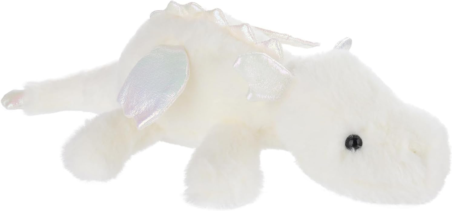 Apricot Lamb Toys Plush White Lying Dragon Dinosaur Stuffed Animal Soft Cuddly Perfect for Child (White Dragon,15 Inches) image number 2