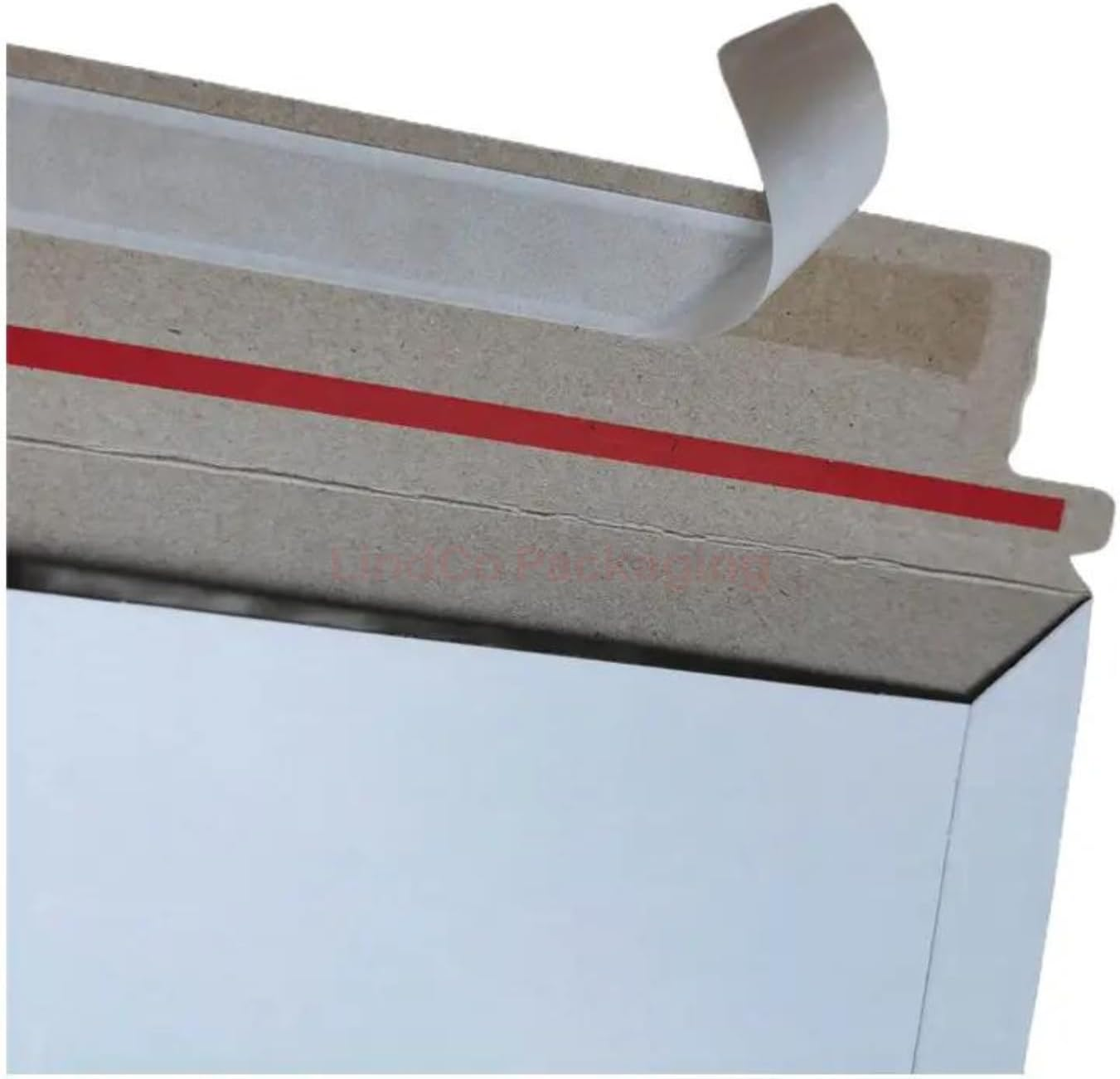 50 Pack A4 Business Document Envelopes - White Cardboard Mailing Wallets 325X235Mm - Self Seal Shipping Pack for Catalogues & Magazines