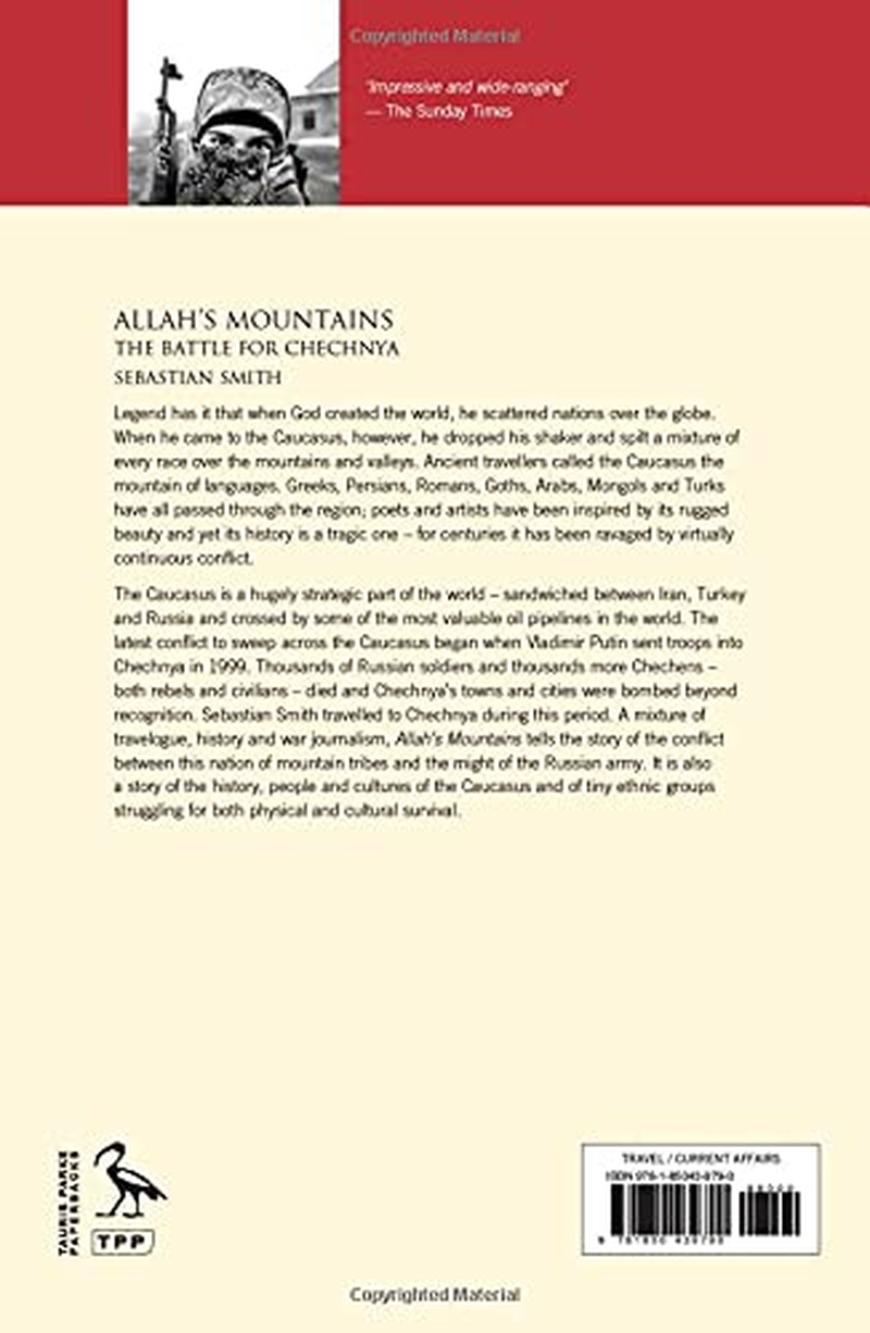 Allah'S Mountains: the Battle for Chechnya: the Battle for Chechnya, New Edition image number 1