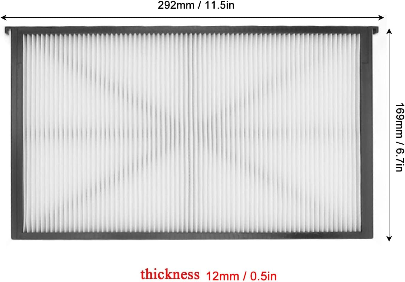 4PCS Washable Robotic Pool Cleaner Filters for Tigershark, Sharkvac, Aquavac Robot with Thick Filter Material, 3 Layer Pool and Spa Filter, Swimming Pool Accessories