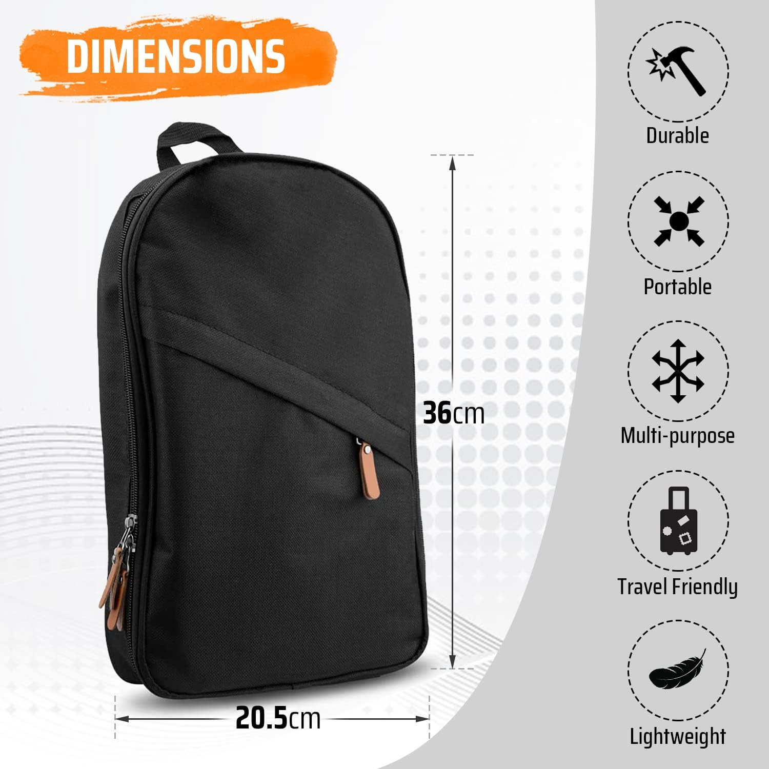 Sunshine & Skittles 13 Piece Portable BBQ Utensils Kit - Stainless Steel - Complete Set for All Occasions - Easy & Durable - Great Gift! image number 3