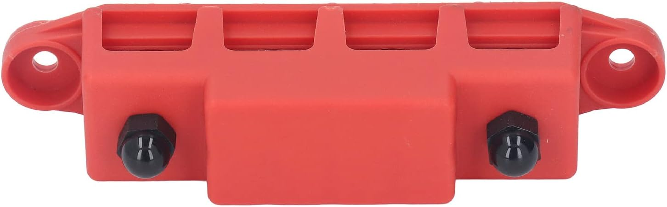 2Pcs Power Distribution Block, 250A DC 48V 4 Termina Marine Bus Bar for Boat Automotive Solar System, M8 Screw Car Audio Power Distribution Box for RV image number 5