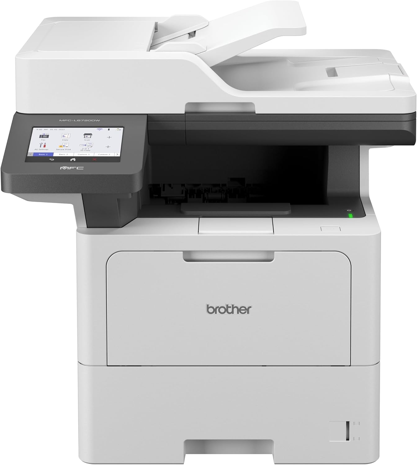 Brother MFC-L6720DW Mono Laser Multi-Function Centre, A4, 50Ppm, White image number 1