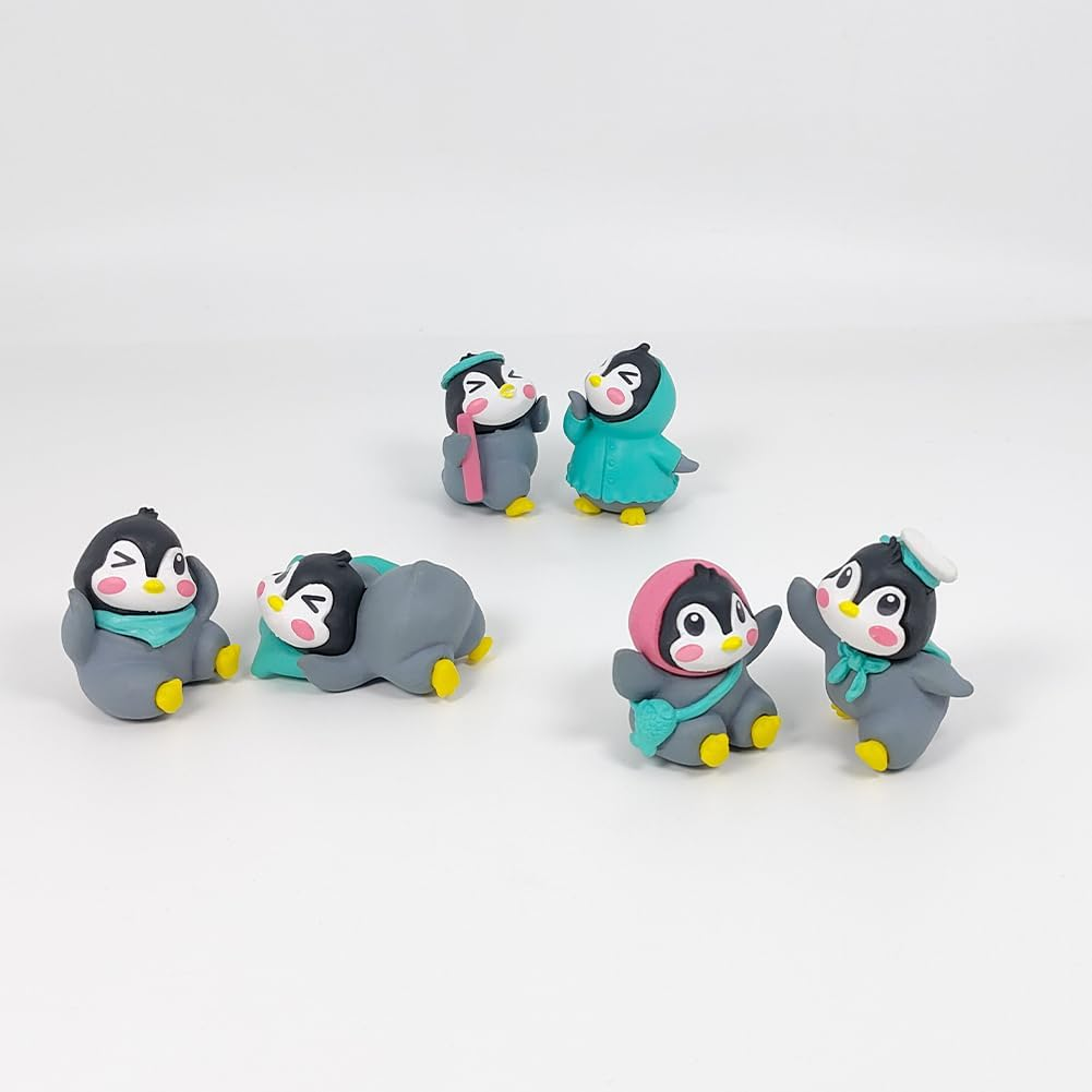 Pet Animal Figures Miniature Fairy Garden Figurines Playset Bunny Collection Playset Decorative Birthday Cake Topper image number 6