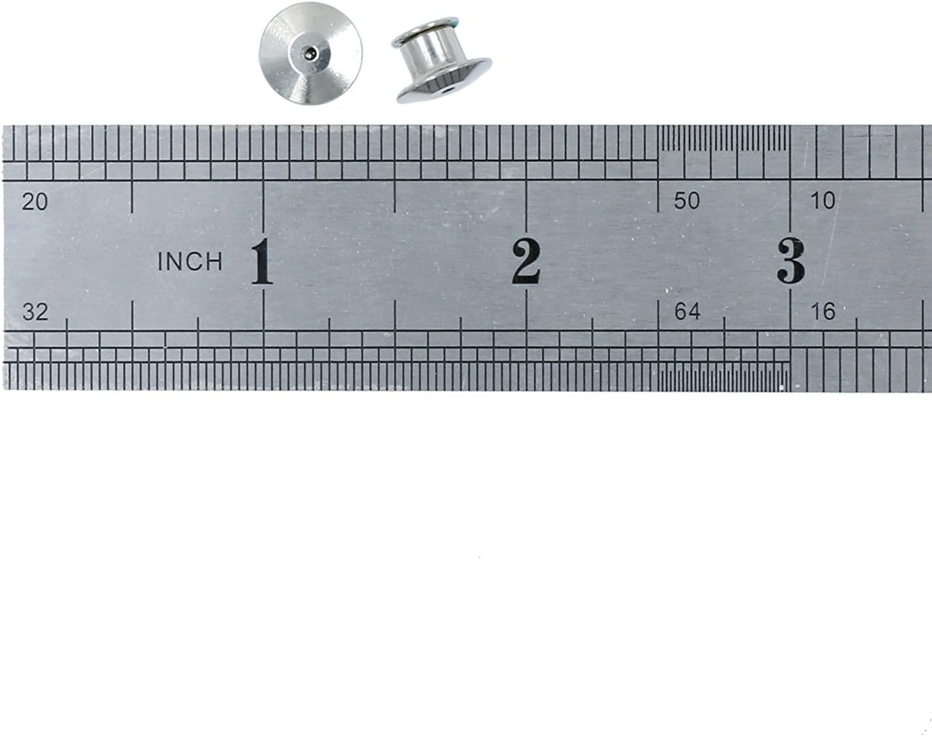 40 Pieces Metal Pin Backs Locking Pin Keepers Locking Clasp with Storage Case image number 3