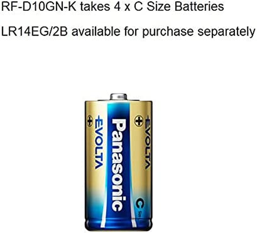 Panasonic Portable Digital DAB+ FM Radio (RF-D10GN-K) image number 4