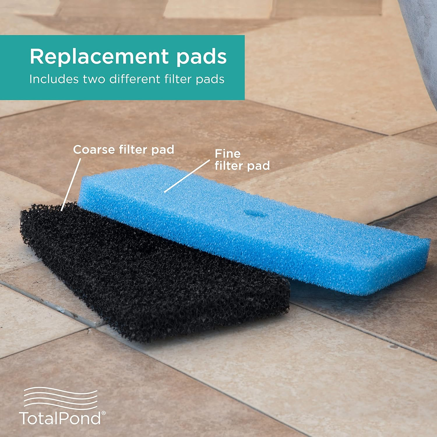 Totalpond 871980305528 Replacement Filter Pads, Black image number 5