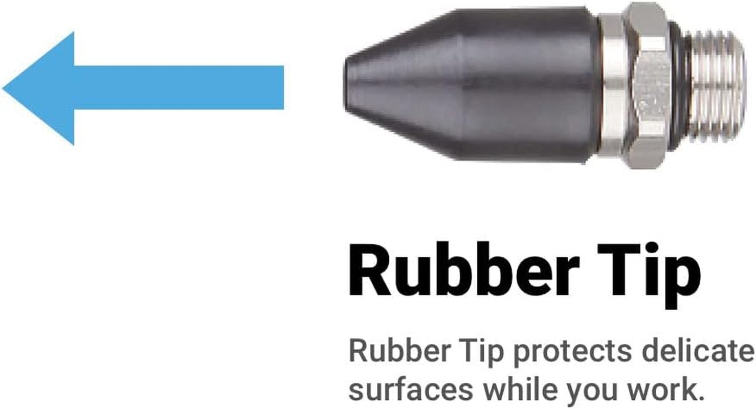 Capri Tools 5Piece Nozzle Set for 2-Way Air Blow Gun image number 4