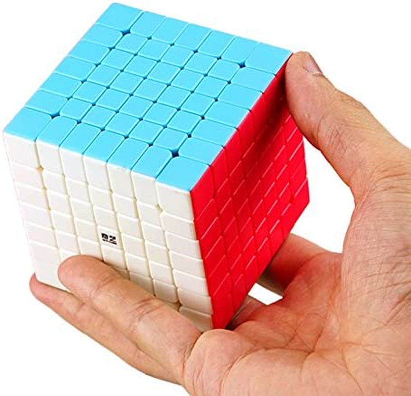 Cuberspeed Qiyi 7X7 Stickerless Speed Cube Qixing S2 Mofangge MFG Qixing S V2 Color Speed Cube image number 1