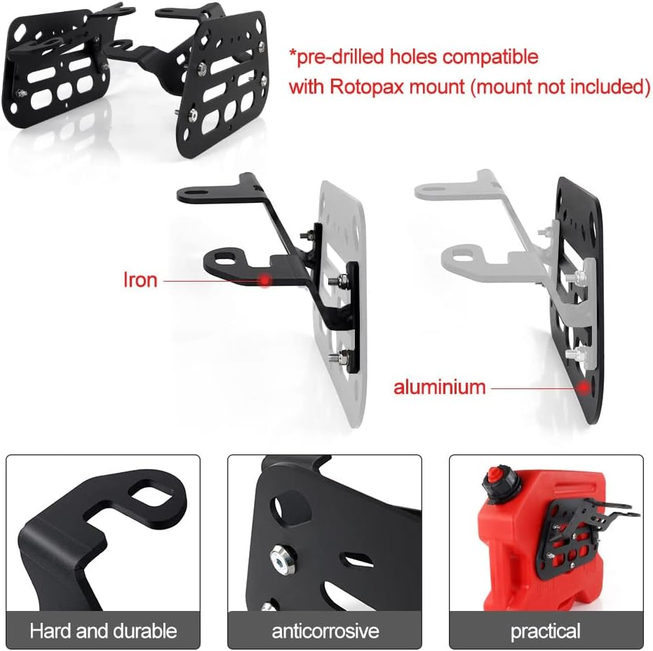 Xitomer Motorcycle Saddlebag Racks, Fit for NC 700X 2012-2013 / NC 750 X/DCT 2014-2019 2020, Motorcycle Saddlebag Racks Luggage image number 2