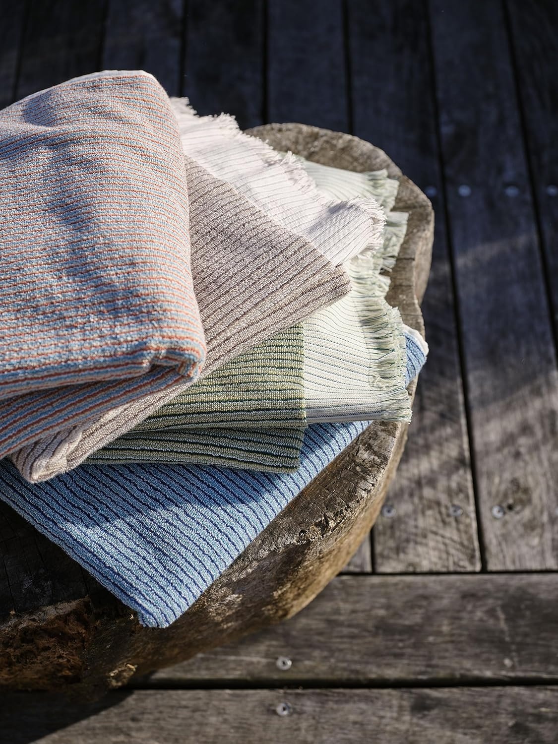 Linen House Alara 580 GSM Face Washer, Rust, 33 Cm X 33 Cm Size image number 5