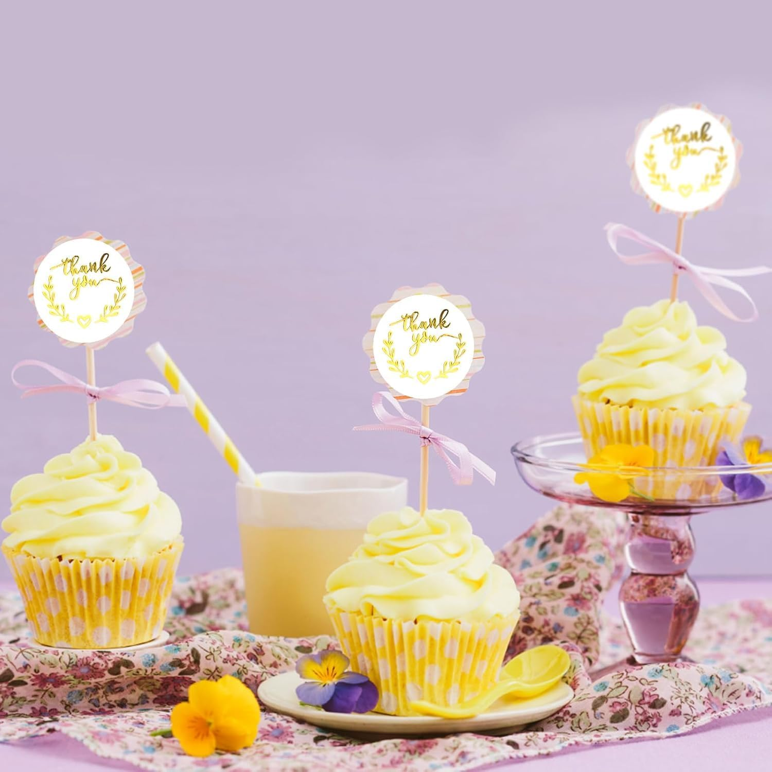 Thank You Stickers Labels, 500 Pieces Golden Olive Color Thank You Stickers for Small Business Adhesive Sticker Labels, Roll Thank You Sticker for Envelopes, Packing Bags, Gift Bags image number 2