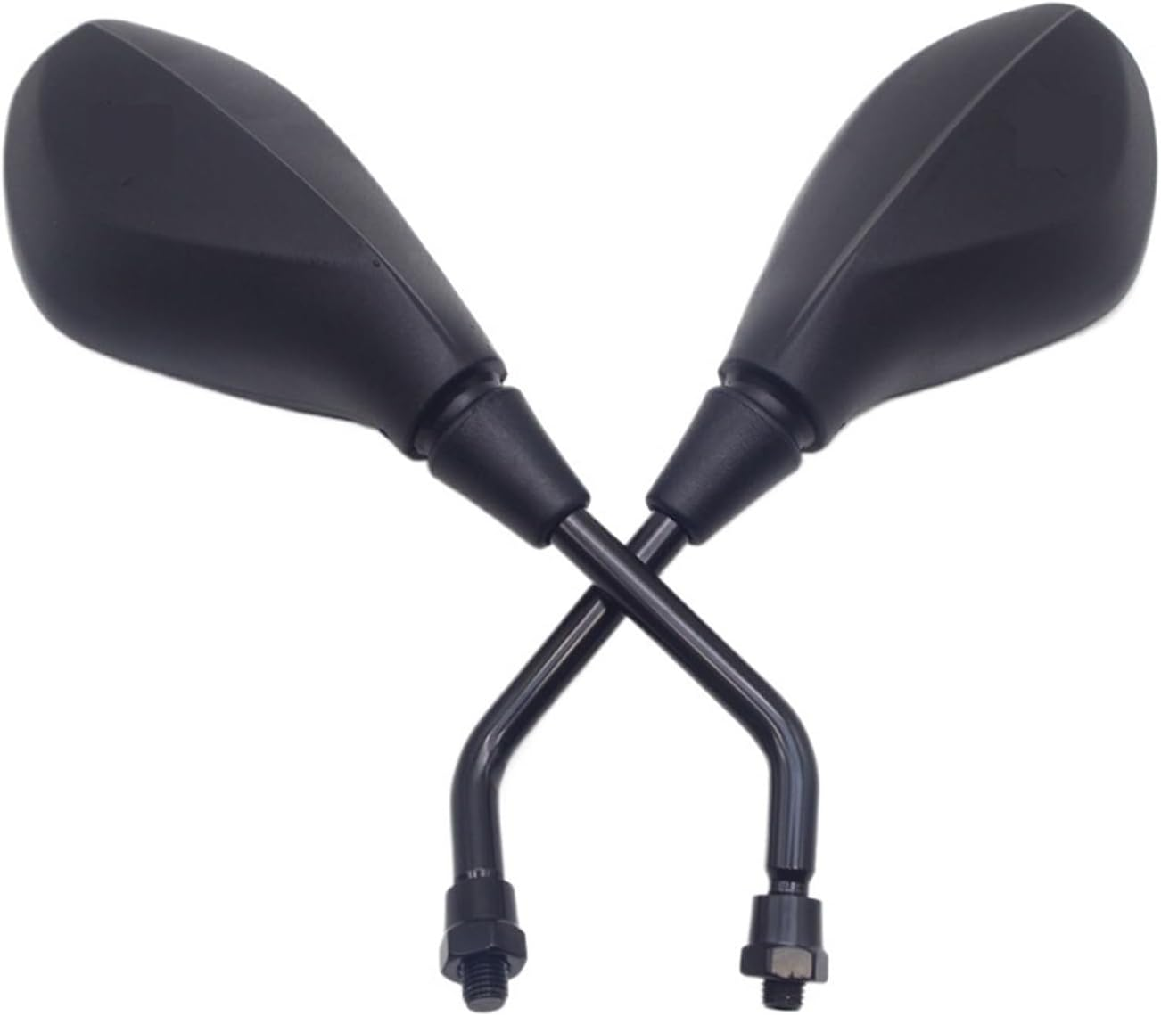 Jiningqiuguodianzi Universal Motorcycle Side Mirror Rear View Mirrors Black Retrovisor Moto Compatible with Triumph Tiger 800 Vn900 Bajaj Suzuki Vstrom Dl650 (Color : Khaki) image number 2