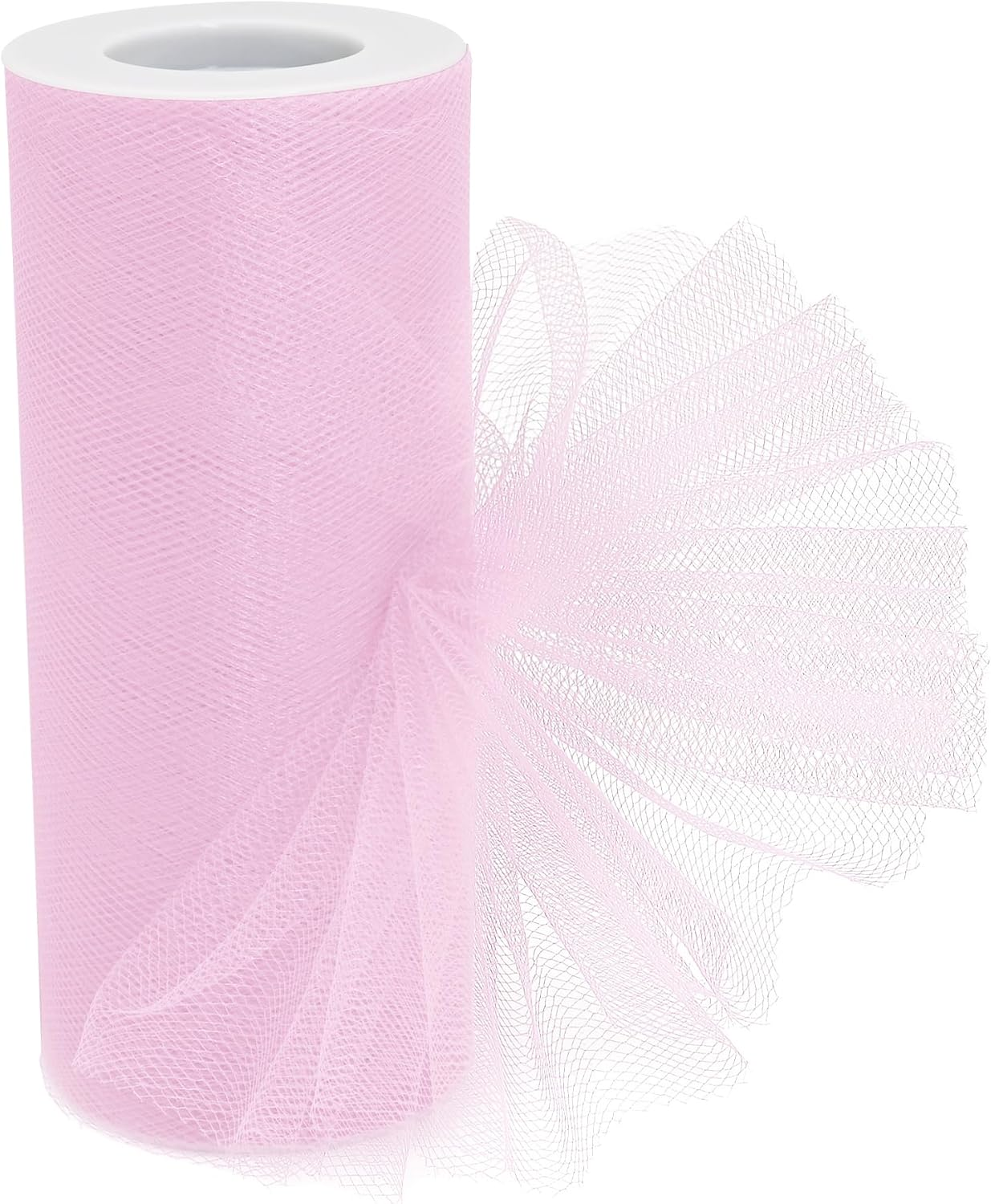 Royal Blue Tulle Fabric Roll - 6 Inch X 25 Yards Tulle Ribbon for Gift Wrapping DIY Crafts Party Decorations and Making Ponchos and More image number 5