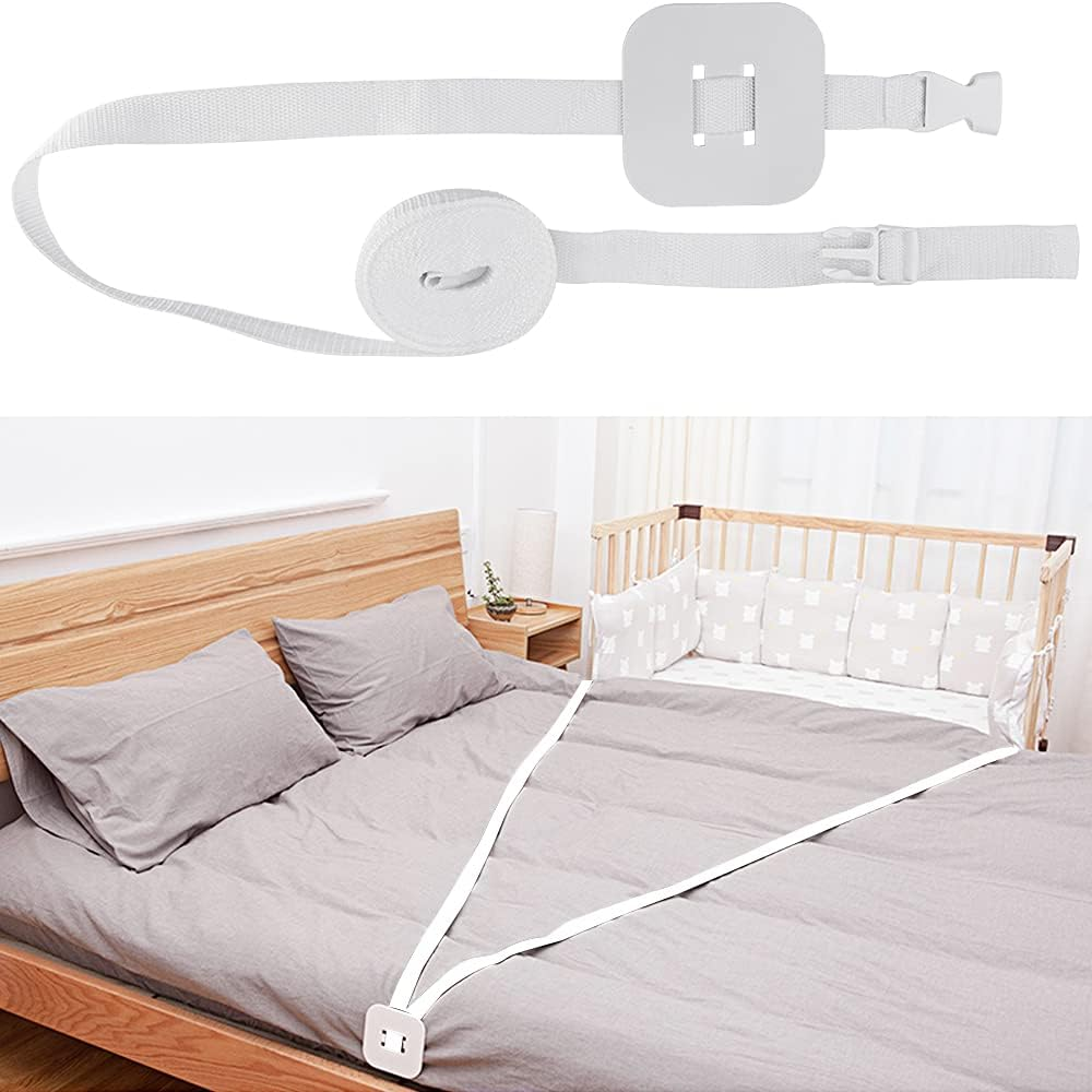 Baby Bed Strap, 6M Universal Strap for Baby Adjustable Baby Bed Strap Side Bed Strap Strap for Box Spring Beds Bed Straps for Cot Bed Attachment for Baby Side Bed Attachment for Box Spring Bed image number 3