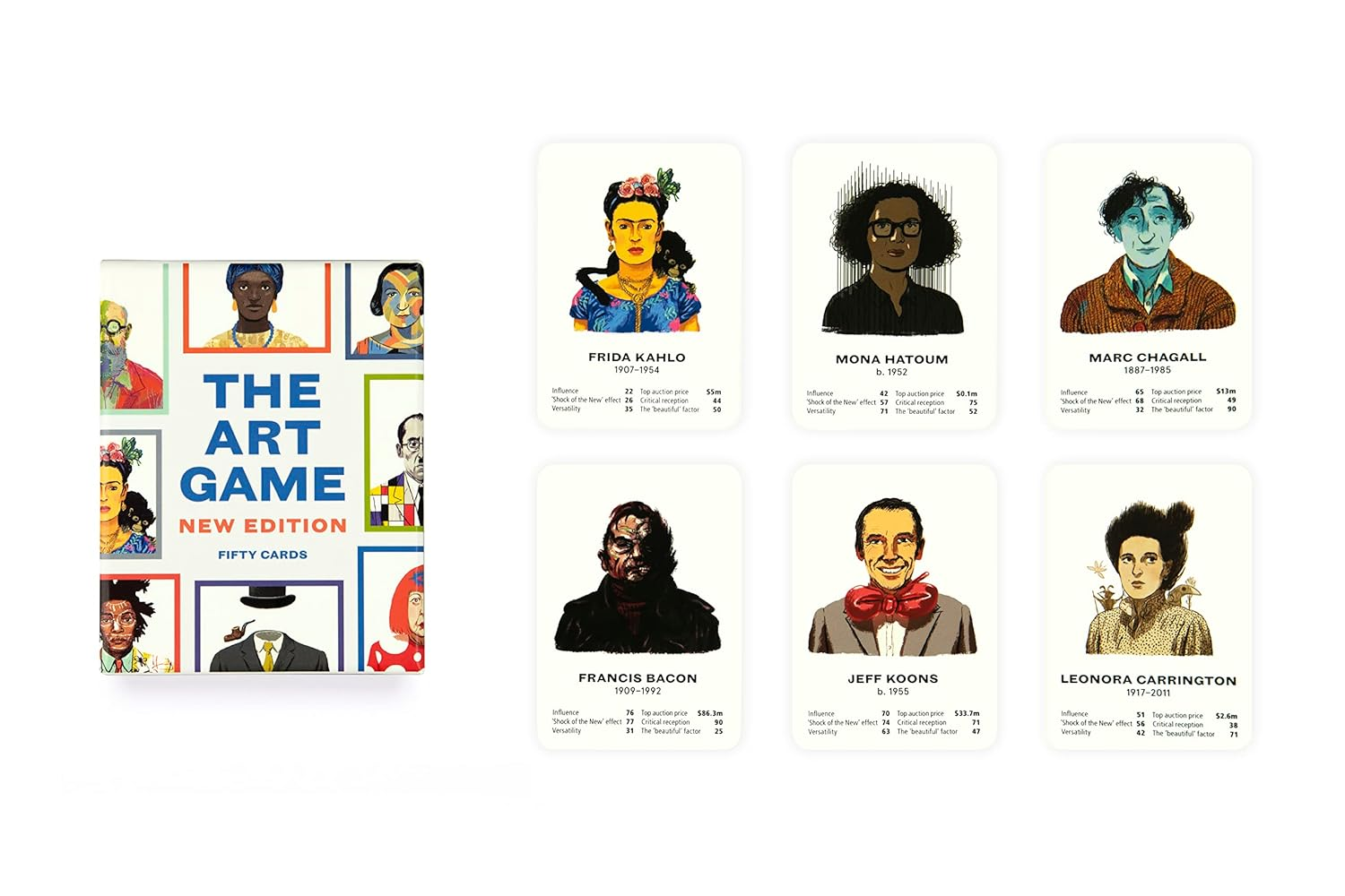 The Art Game: New Edition, Fifty Cards image number 1