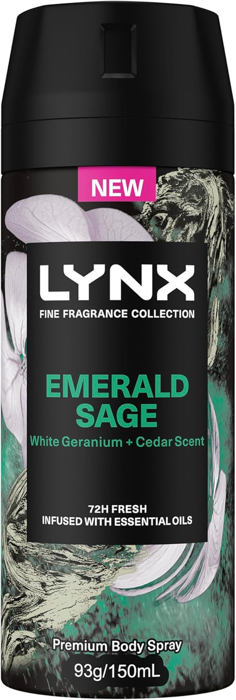 LYNX Fine Fragrance Deodorant ANTIPERSPIRANT EMERALD SAGE 150 ML image number 4