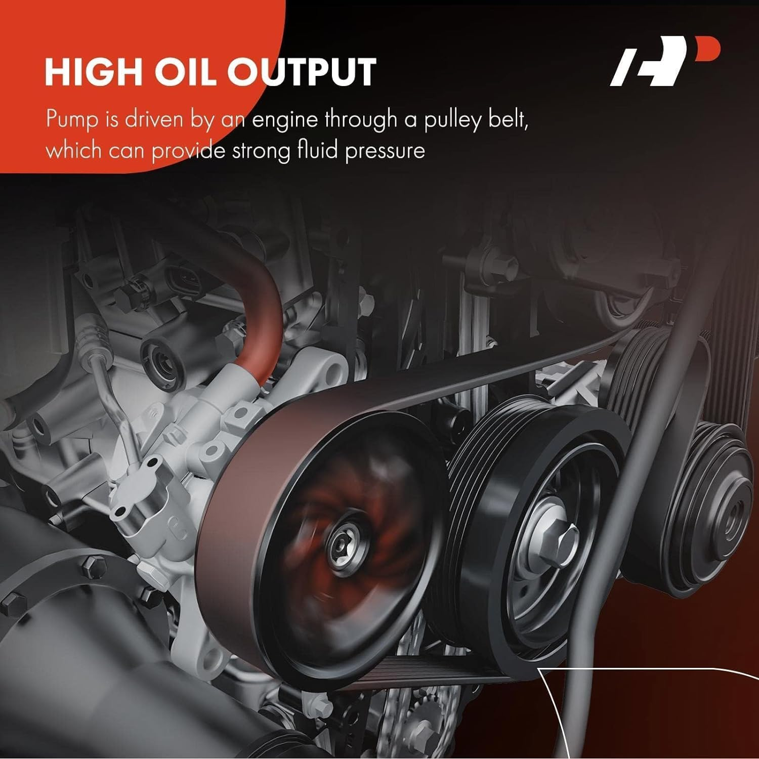 A-Premium Power Steering Pump with Reservoir Compatible with Ford Cougar Fairmont Granada Mustang Thunderbird Mercury Bobcat Capri Cougar Marquis Monarch Zephyr image number 1