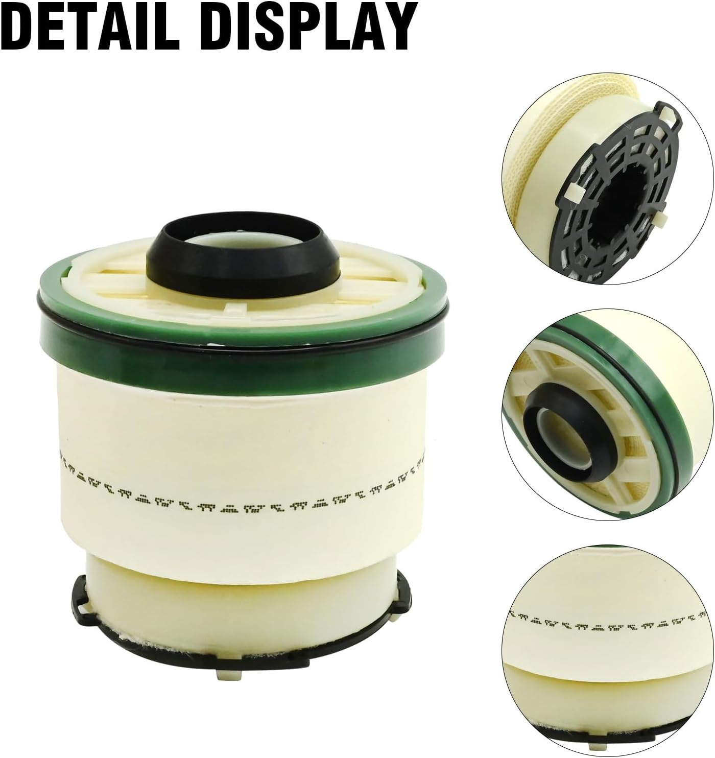 AB39-9176-AB Fuel Filter Engine Oil Filter with O Rings, Replacement for Ford Ranger XLT Crew Cab Pickup 4-Door 2013-2017, Replaces AB39-9176-AC U2Y0-13Z-A5 E804KPD513 AB399176AC image number 4