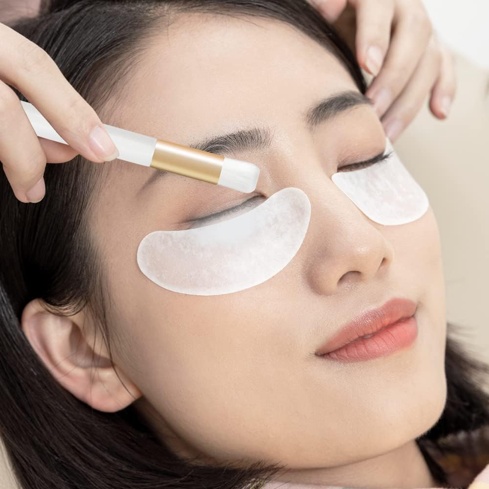 1Pcs 250 ML Plastic Satety Lash Cleaning Tatoo Wash Bottles 2PCS Nose Blackhead Facial Cleaning Shampoobrush for Eyelash Extension Supplies (White Bottle+Cleaning Brush) image number 3