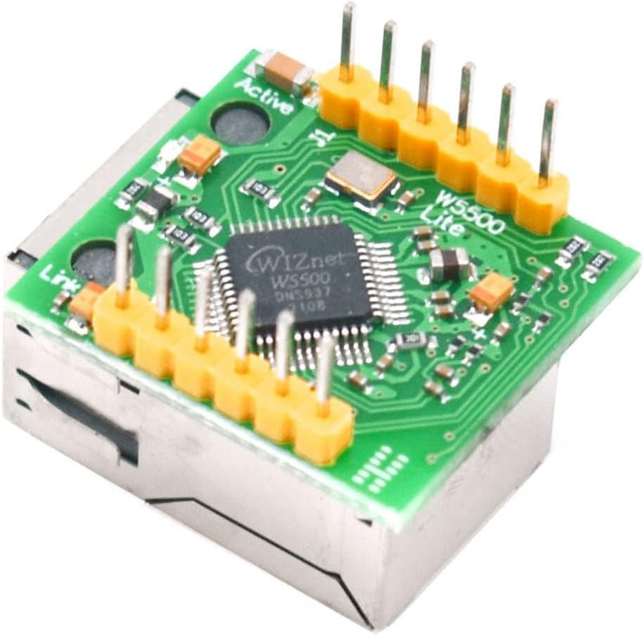 2Pcs W5500 SPI Module Board STM32 Interface 3.3V 5V for DIY image number 2