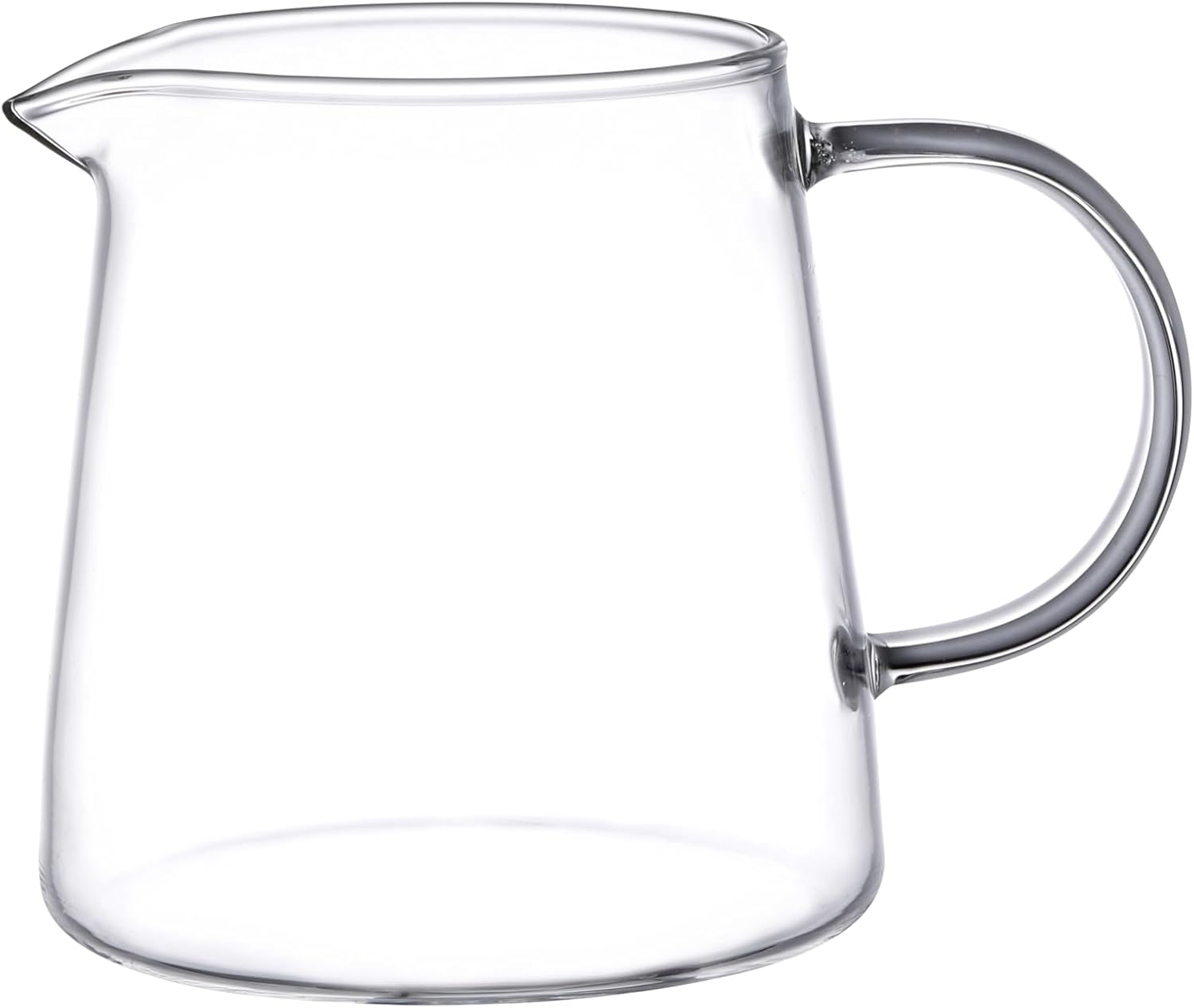 Small Glass Pitcher, 8.5 Ounces, Mini Glass Tea Pitcher (1 Pack) image number 3