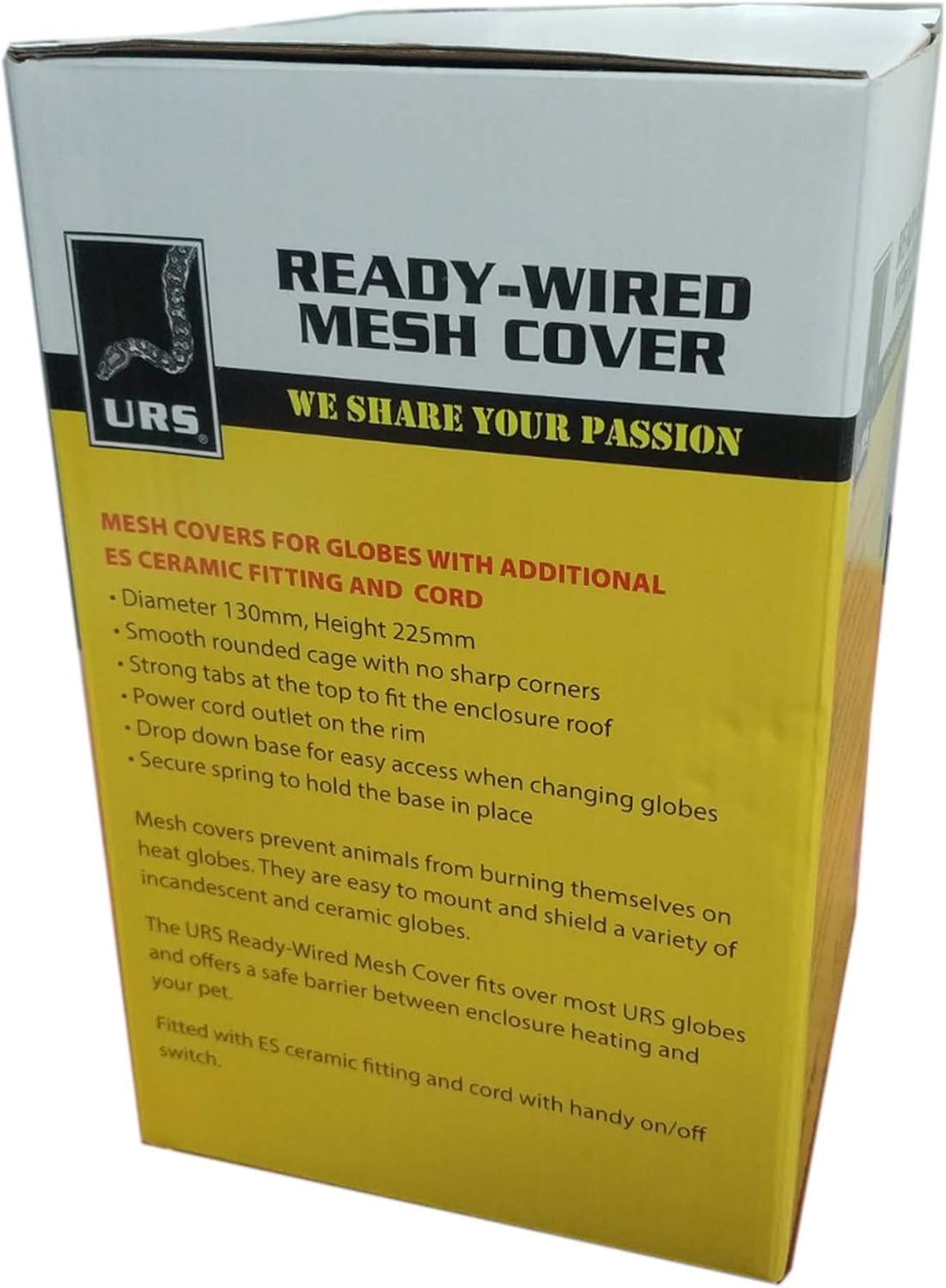 URS READY WIRED MESH GLOBE COVER