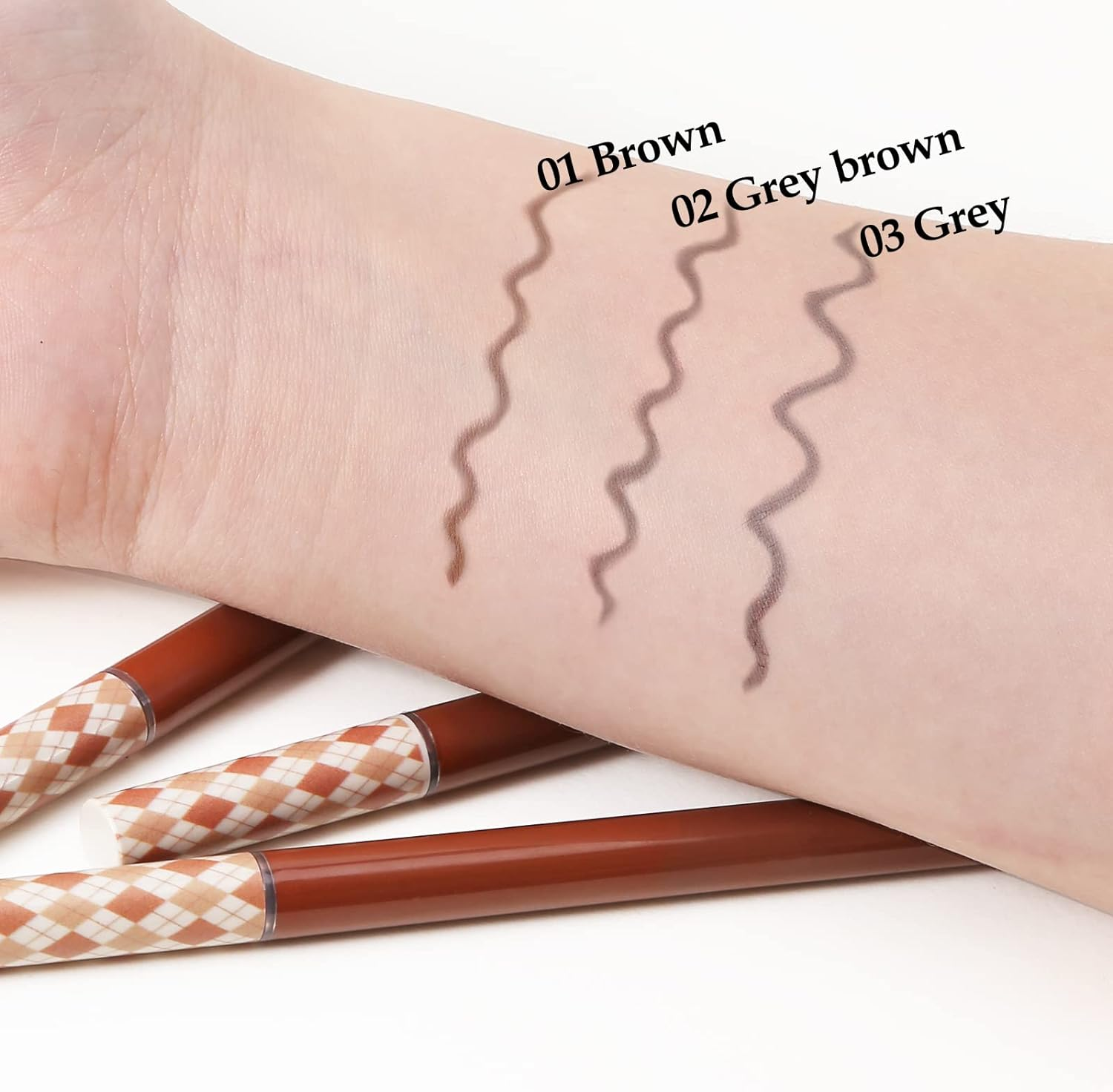 Boobeen Liquid Eyebrow Pen, Micro Brow Pen-0.01Mm Precision Tip, Eyebrow Filler Pencil Creates Natural Eyebrow Makeup Long Lasting