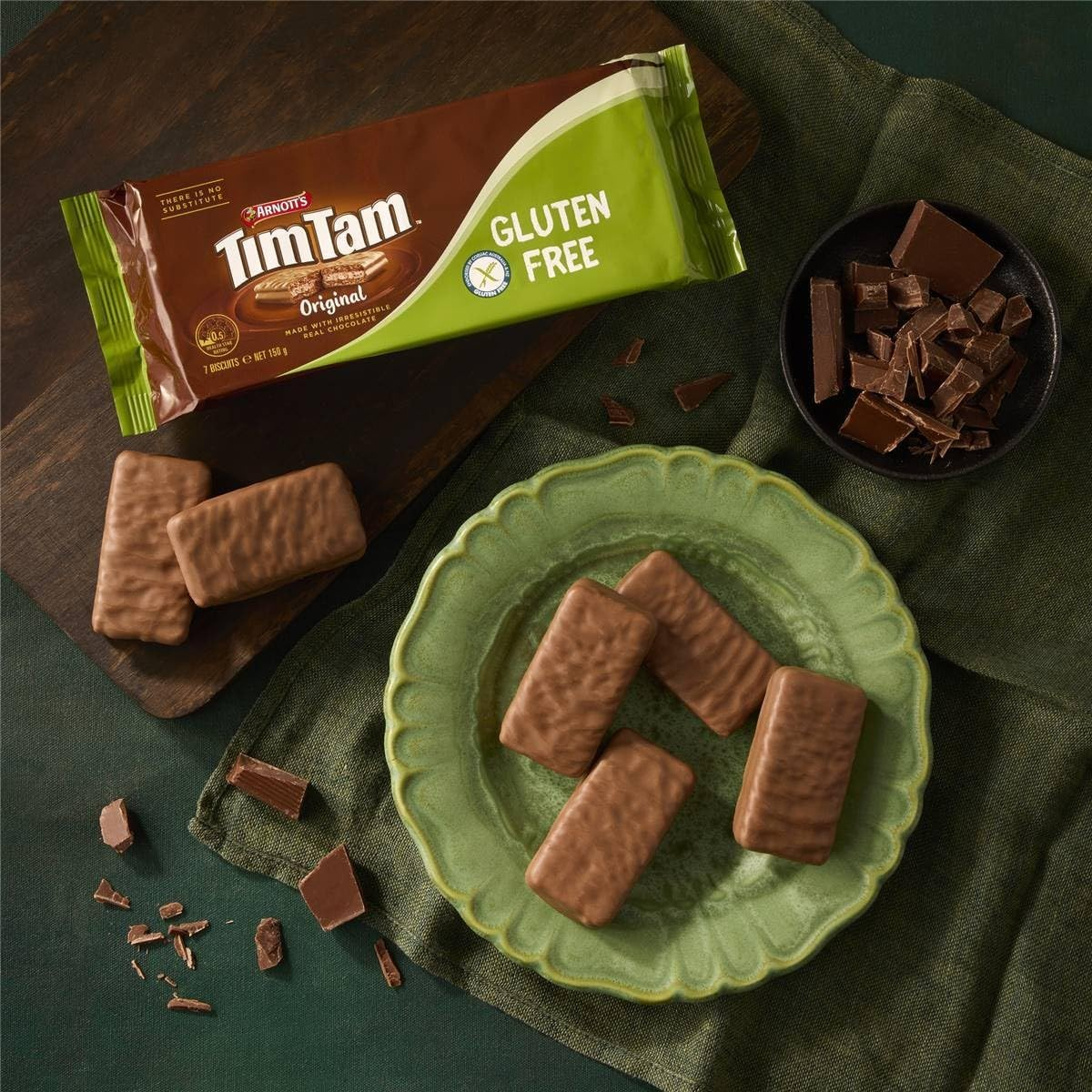 Arnott'S Tim Tam Gluten Free Original Real Chocolate Biscuits 150 G