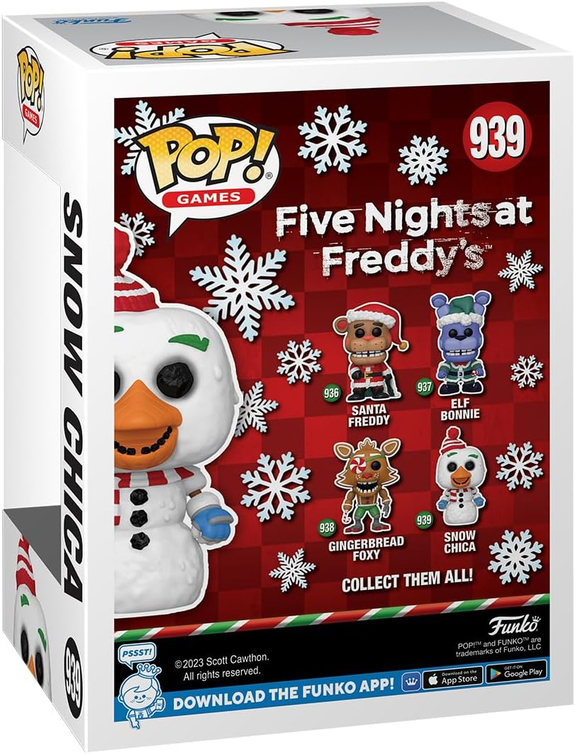FUNKO POP! GAMES: Five Nights at Freddy'S - Holiday Chica (FNAF) image number 6