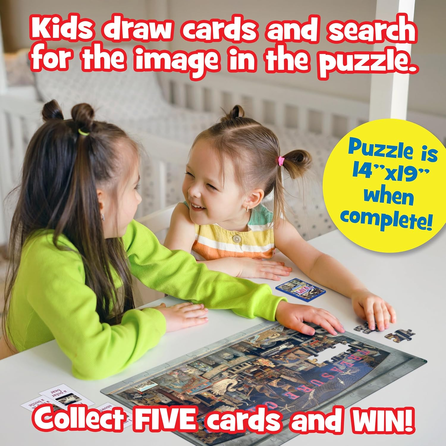 Briarpatch, I Spy Treasure Hunt 100 Piece Jigsaw Puzzle, Ages 5+ image number 1