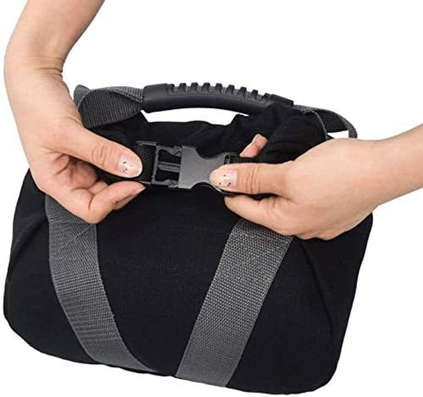 2 Pcs Adjustable Heavy Fitness Power Sandbag, Portable Adjustable Canvas Sand Kettlebell Soft Sand Bag, Weightlifting Dumbbell for Home Training, Fitness, Yoga Workout image number 3