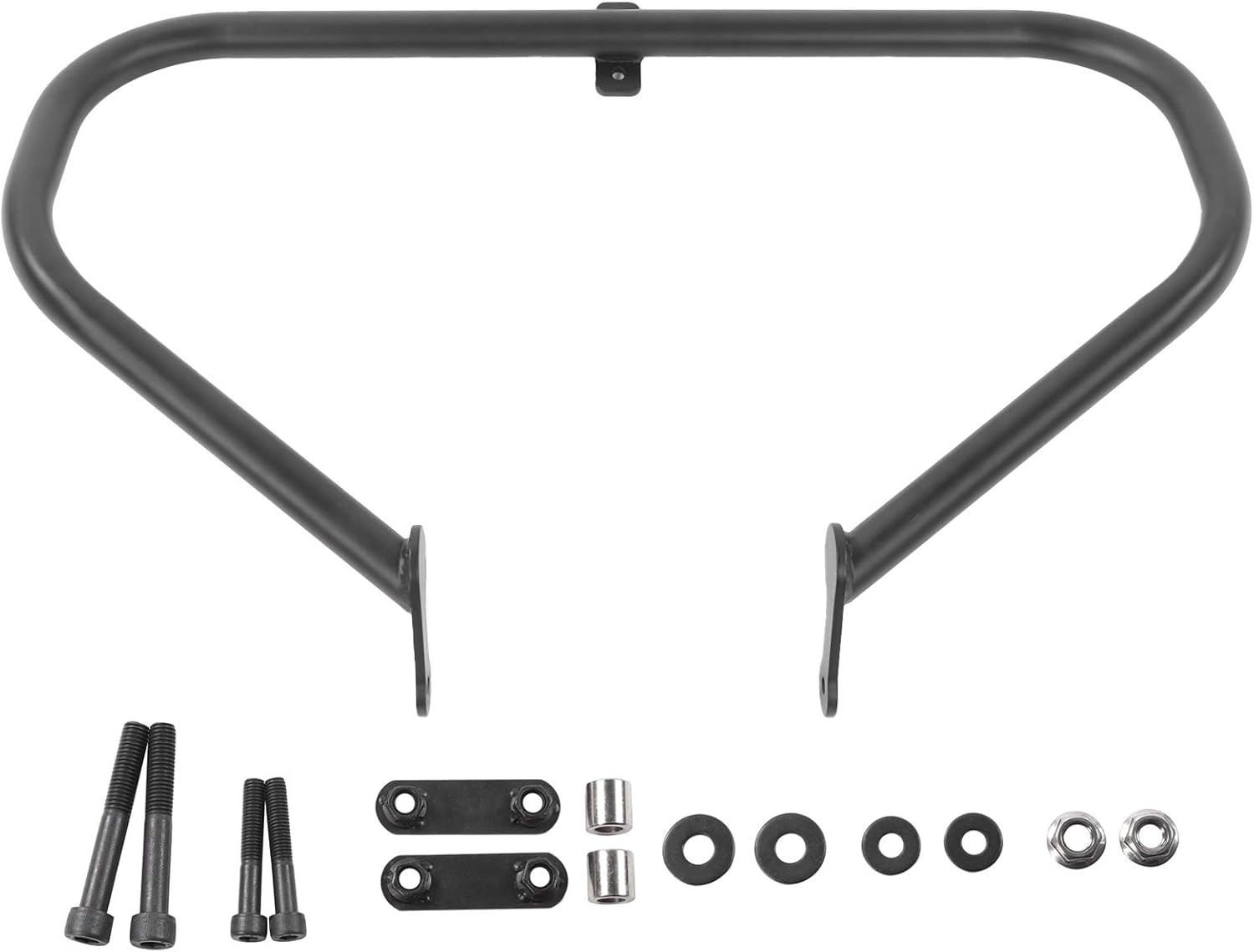 Engine Guard Highway Crash Bar Fit for Victory Kingpin/Vegas/Hammer/Gunner/Judge 2008-Later (B(Silver))