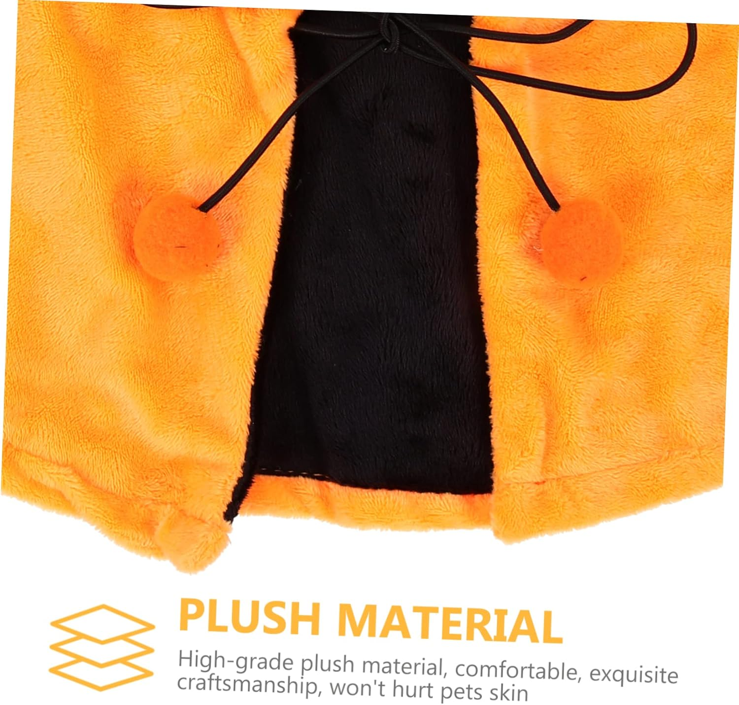 BESPORTBLE 3Sets Pet Halloween Costume Set of Pumpkin Cloak Hat for Dogs and Cats Adorable Pet Outfit for Halloween Parties Easy to Wear for Cosplay and Festive Occasions image number 4