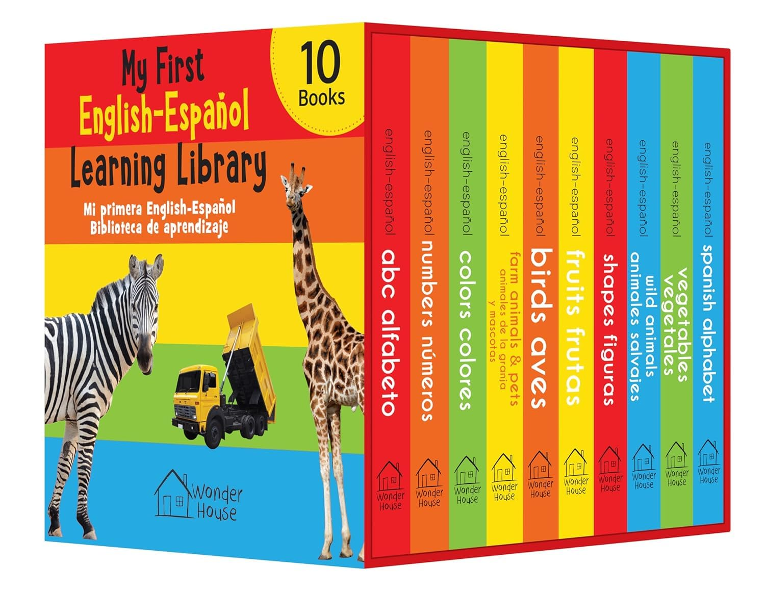My First English - Espa&ntilde;ol Learning Library (Mi Primea English - Espa&ntilde;ol Learning Library) : Boxset of 10 English - Spanish Board Books image number 6