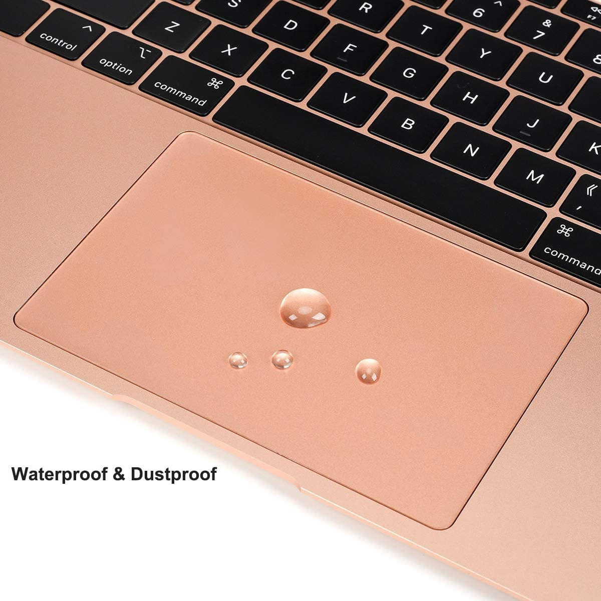[2PCS] Trackpad Protector Skin for 2021 2020 Macbook Air 13 Inch A2337 M1 A2179 A1932 Touch Pad Cover Skin Anti-Scratch Anti-Water for Macbook Air 13 Inch A2337 A2179 A1932 Touch ID Accessories, Clear image number 1