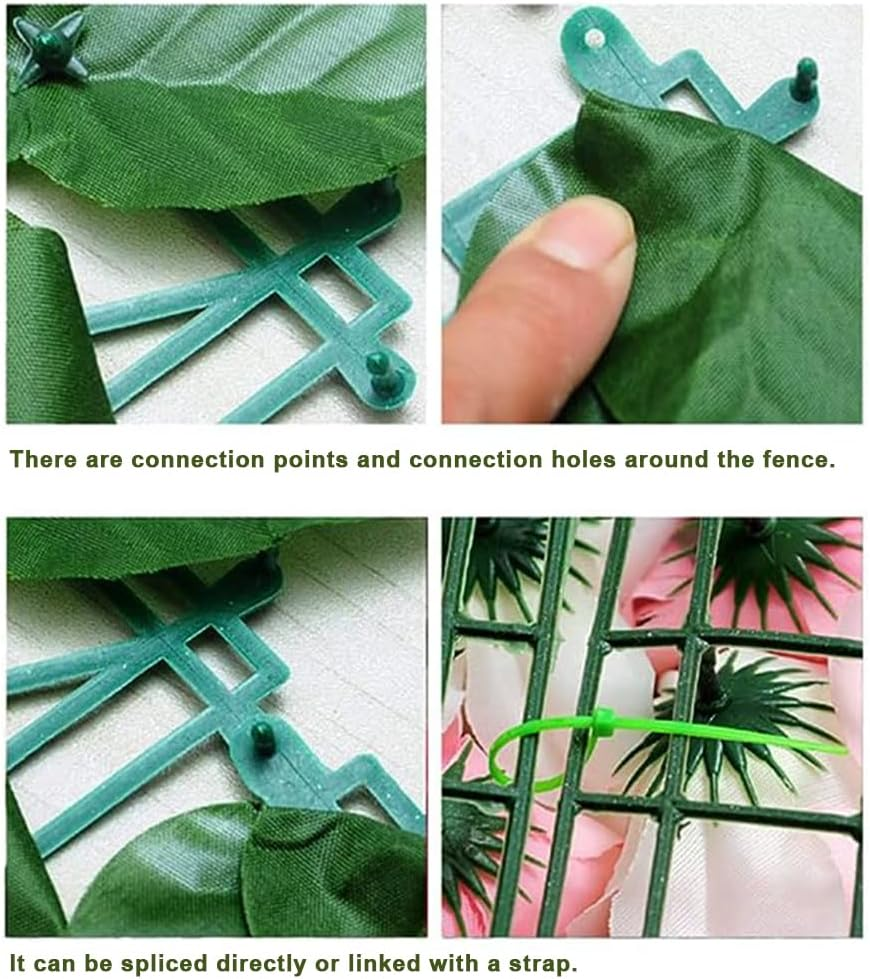Artificial Ivy Privacy Fence Screen, 300X100Cm Artificial Hedges Fence, Garden Screening Panel Vine Leaf Decoration, for Outdoor, Garden, Patio, Backyard image number 5