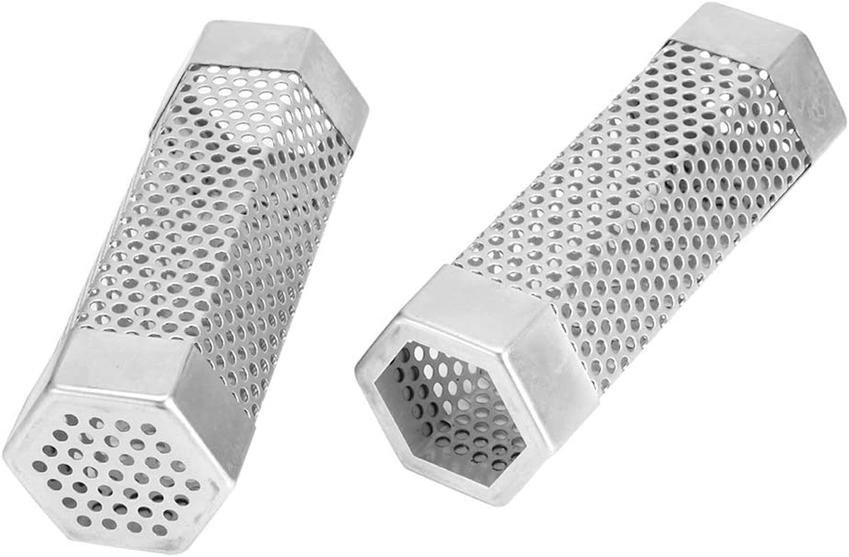 Joyzan Pellet Smoker Tube, Pellets Smoker Box Portable BBQ Smoking Generator Stainless Steel Grilling Tool 5 Hours of Additional Billowing Hot or Cold Smoke for All Electric Gas Charcoal Grill Smokers image number 4