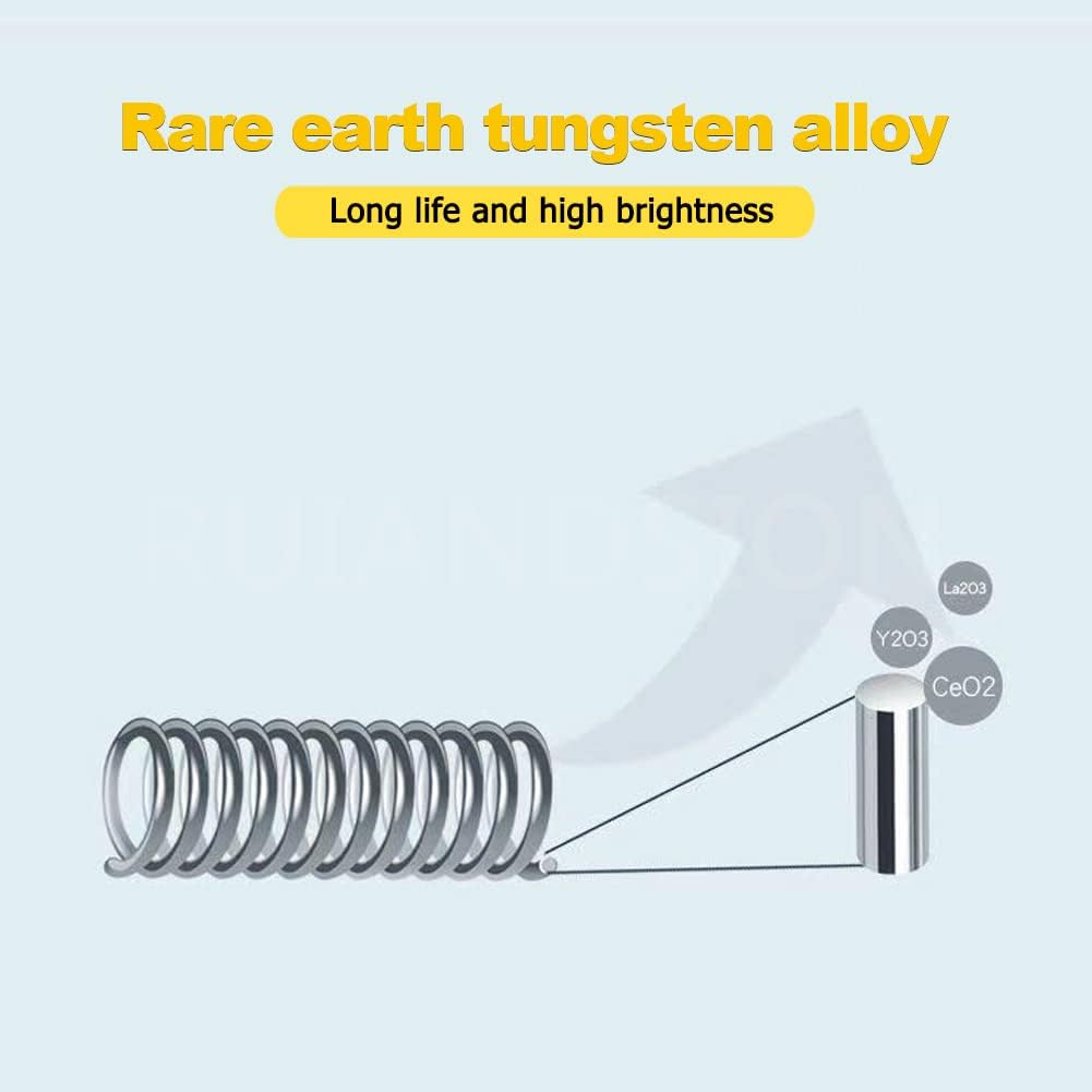 Ruiandsion P43T H4 Halogen Bulb 6V Headlight 45/40W 6 Volt Yellow Car Motorcycle Headlamp image number 2