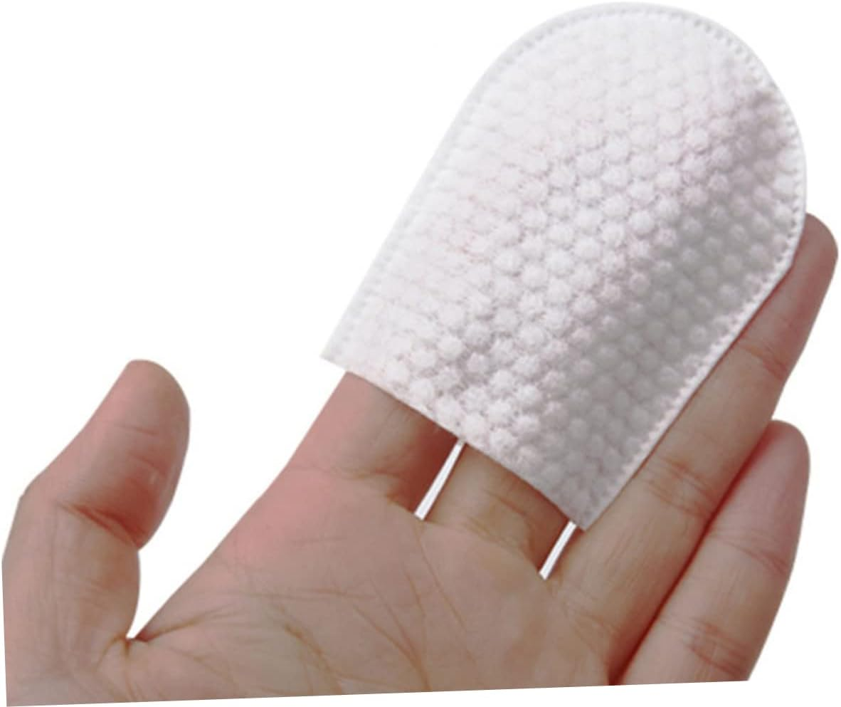 Beavorty Facial Cotton Pads Pcs U-Shaped Pocket Makeup Remover Pads Women'S Cosmetic Set