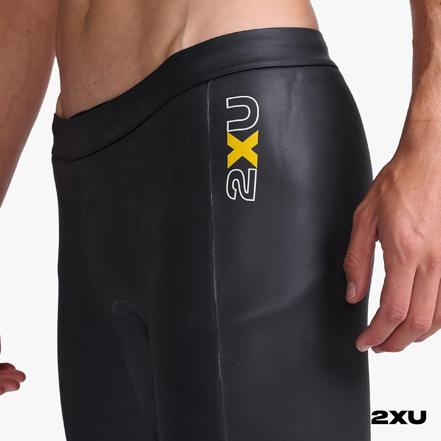 2XU - Propel Buoyancy Short - Rubber Nylon Material for Swimming - Black image number 1