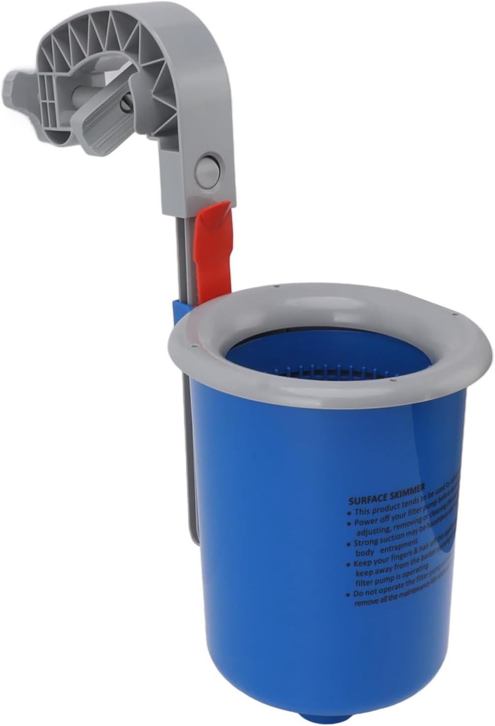 Pool Surface Skimmer, Wall Mount Automatic Skimmer Ground Pool Skimmer with Removeable Skimmer Basket, Removes Pool Surfaces Leaves for Pool Cleaning image number 1