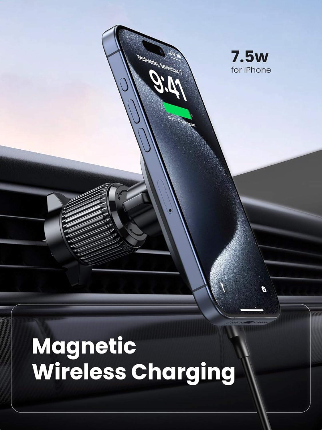 UGREEN Magsafe Car Mount Charger image number 6