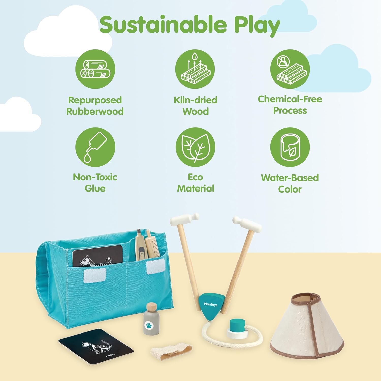 Plantoys - Vet Set image number 1