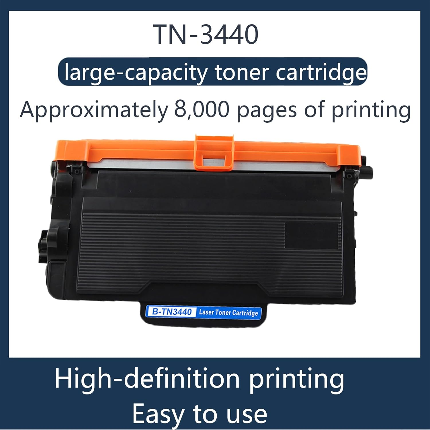 JOJOBE Planet TN-3440 Compatible Toner Cartridge with Brother MFC-L6900DW L6700DW L5755DW HL-L5200DW L5100DN L6400DW L6200DW , 8000 Pages per Cartridge