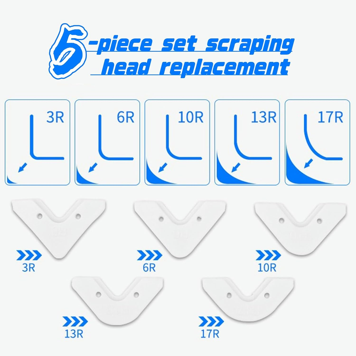 Silicone Seam Tool & Glue Scraper Set - Superior Seam Tools for Kitchen & Bathroom. Seamless Fit, Durable & Reusable. Integrated for Caulking and Degumming image number 1