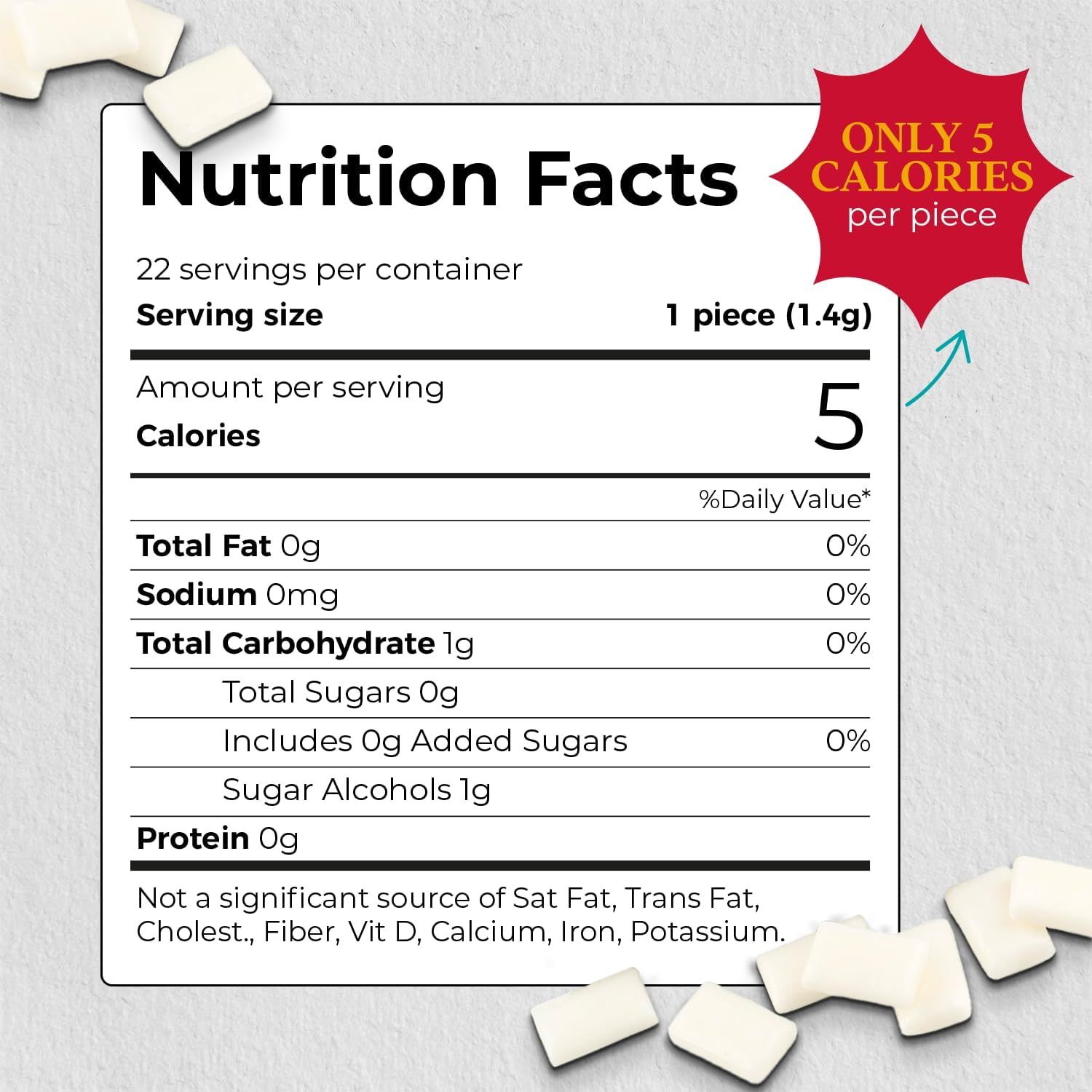 Barkleys Sugar Free Gum Spearmint G/F 30G