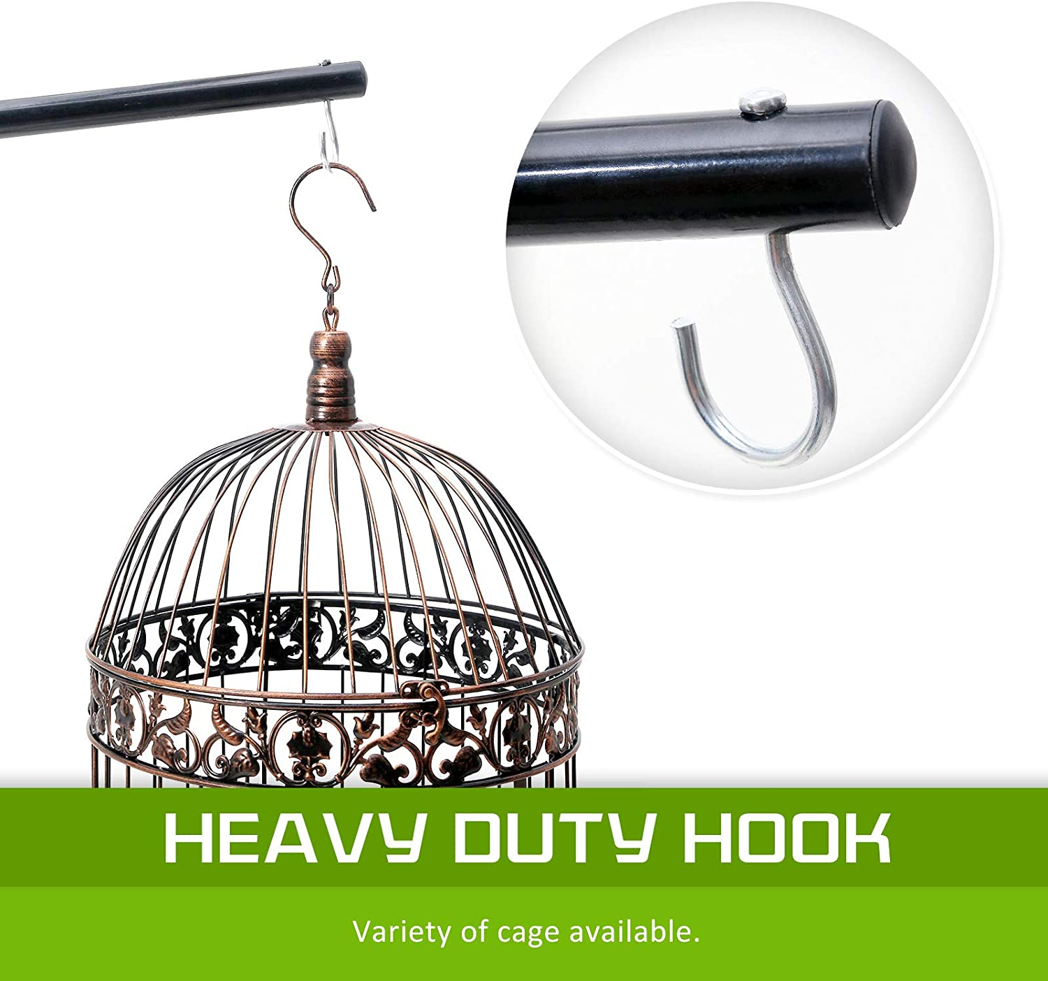 Hanger Stand Parrot Aviary Solo 160Cm image number 5