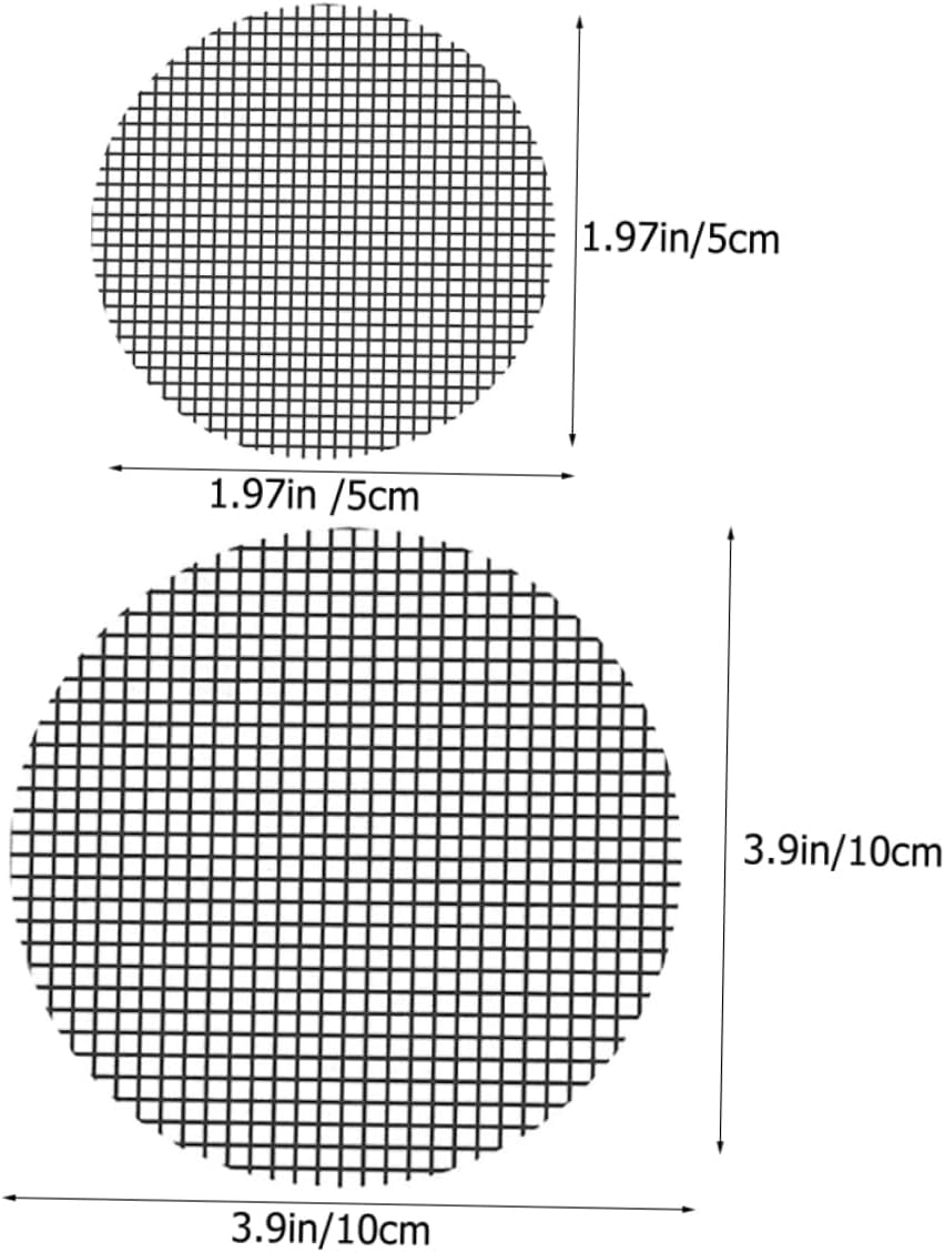 Sosoport 200Pcs round Flower Pot Mesh Pads Soil Loss Prevention for Plant Pot Drainage Breathable Gaskets for Healthy Growth for Gardening image number 6